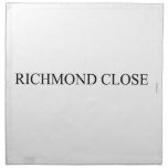 Richmond close  Napkins