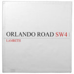 Orlando Road  Napkins