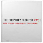 the property blog for  Napkins
