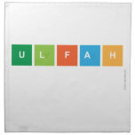 ULFAH
   Napkins