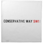 Conservative Way  Napkins