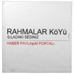 Rahmalar Köyü  Napkins