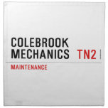 Colebrook Mechanics   Napkins