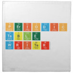 Periodic
 Table
 Writer  Napkins