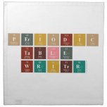 Periodic
 Table
 Writer  Napkins