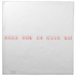 keep calm and love me  Napkins