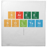 Saree
 Soltani
   Napkins