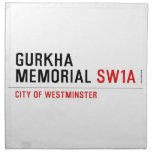 gurkha memorial  Napkins
