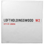 Loftholdingswood   Napkins