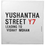 Yushantha  Street  Napkins