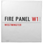 FIRE PANEL  Napkins