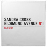 Sandra Cross Richmond Avenue  Napkins