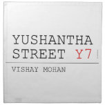 Yushantha  Street  Napkins