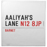 Aaliyah's  Lane  Napkins