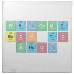 Welcome  back to School   Napkins