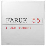 FARUK  Napkins