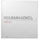 VOLKAN%GÖNÜL  Napkins