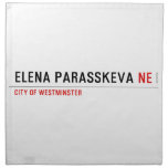ELENA PARASSKEVA  Napkins