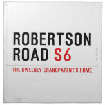 Robertson Road  Napkins