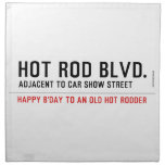 Hot Rod Blvd.  Napkins