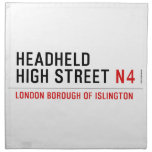 Headheld High Street  Napkins