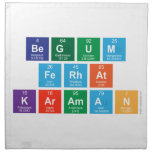 BEGUM
 FERHAT
 KARAMAN  Napkins