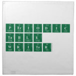 Periodic
 Table
 Writer  Napkins