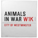 animals in war  Napkins