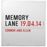 MEMORY LANE  Napkins