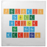 Periodic
 Table
 Writer
 No more
 Mexican  Napkins