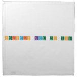 Periodic Name Project  Napkins