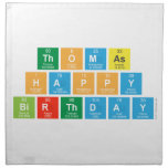 Thomas
 Happy 
 Birthday  Napkins