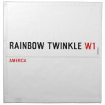 rainbow twinkle  Napkins