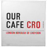 our cafe  Napkins
