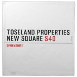 Toseland Properties New Square  Napkins