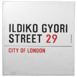 Ildiko Gyori Street  Napkins