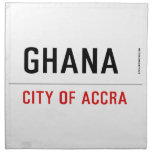 GHANA  Napkins