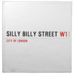 Silly Billy Street  Napkins