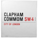 Clapham Commom  Napkins