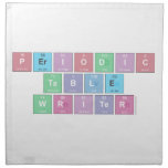 Periodic
 Table
 Writer  Napkins
