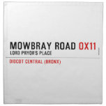 Mowbray Road  Napkins