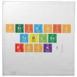 PERIDOIC
 TABLES
 ROCK!  Napkins
