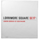 Lorrimore Square  Napkins