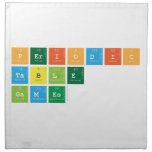 Periodic
 Table
 Games  Napkins