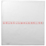 periodictablewriter  Napkins