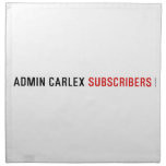 Admin carLEX  Napkins