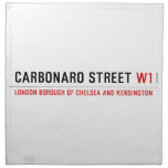 Carbonaro street  Napkins