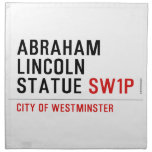 abraham lincoln statue  Napkins