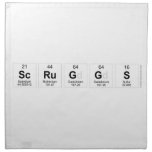 SCRUGGS  Napkins