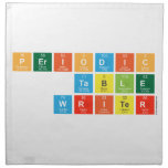 Periodic
 Table
 Writer  Napkins